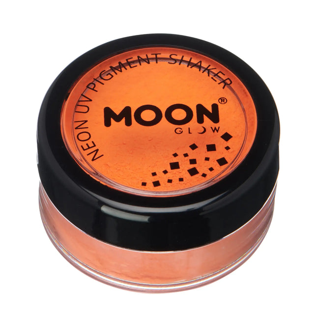 Moon Glow Neon UV Pigment Shakers Arancione Intenso 5g