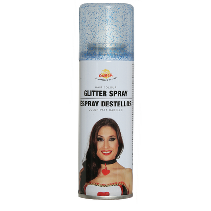 Spray per capelli Glitter Blu 125ml