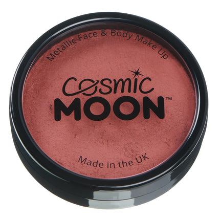 Cosmic Moon Metallic Pro Face Paint Cake Pots Rosso 36g