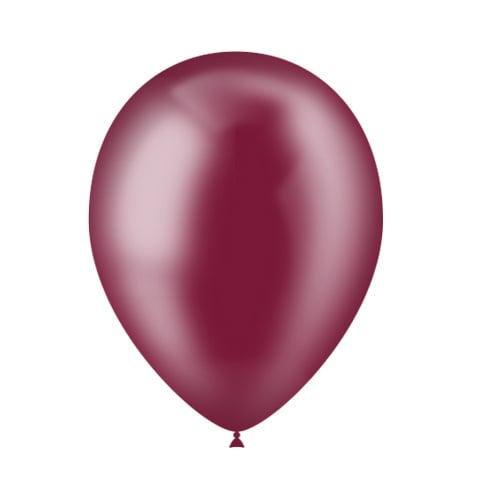 Palloncini rosso bordeaux traslucidi 25cm 10pz