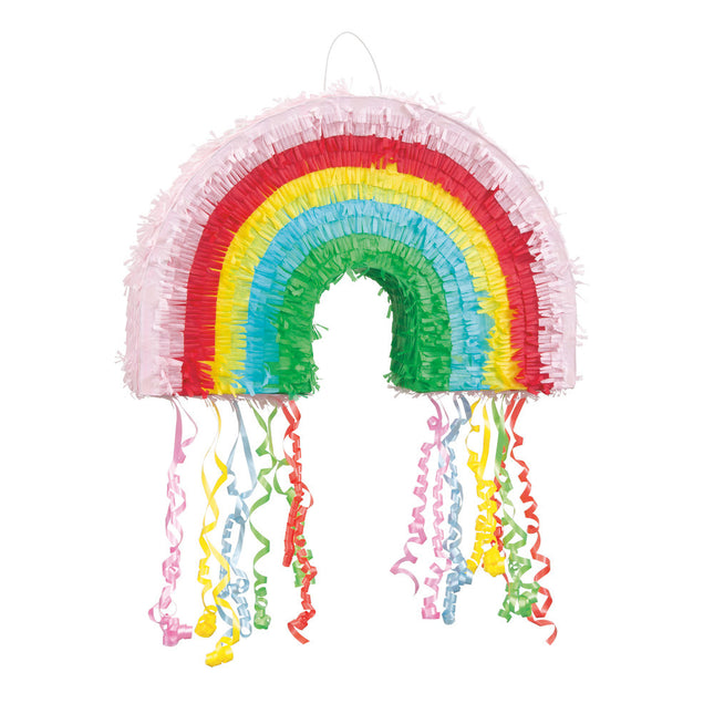 Pinata frange arcobaleno 30 cm