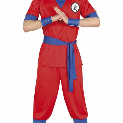 Costume da Ninja Rosso 14/16 anni