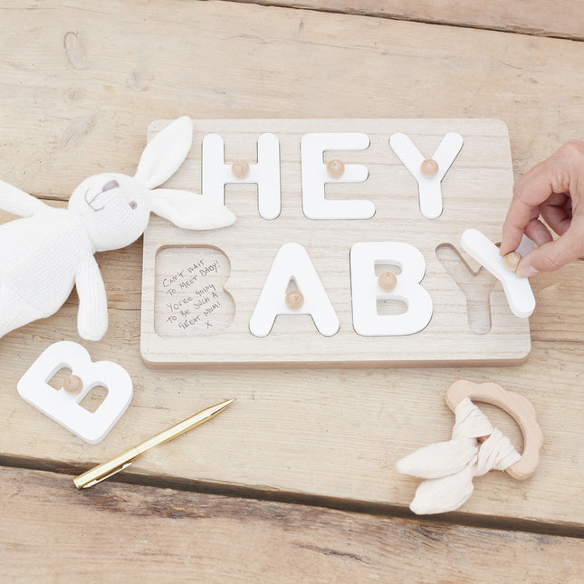 Libro degli ospiti Hey Baby Puzzle 12,2 cm