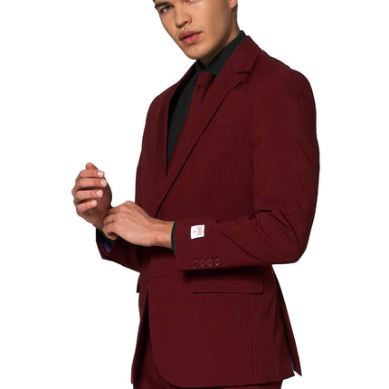 Abito rosso Bordeaux Uomo OppoSuits