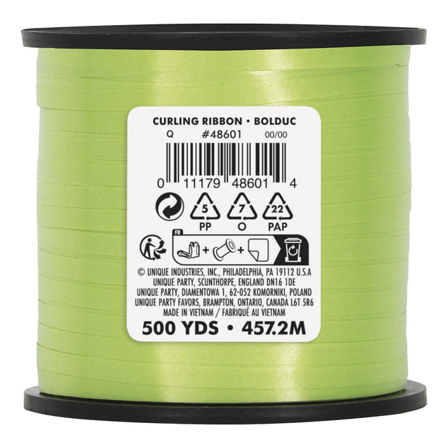 Nastro verde lime 457,2 m