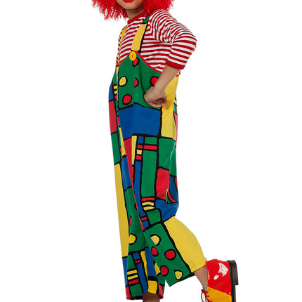 Vestito da clown Bambino Mondrian