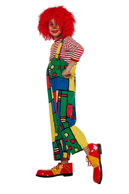 Vestito da clown Bambino Mondrian