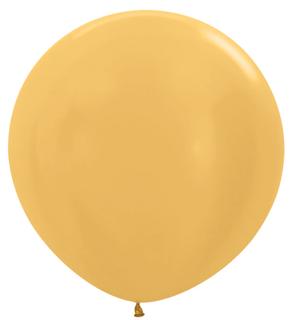 Palloncini Oro Metallizzato 91cm 2pz