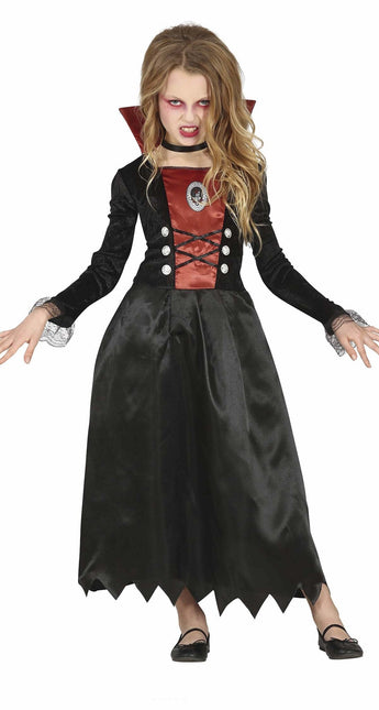 Costume di Halloween da vampiro per bambina