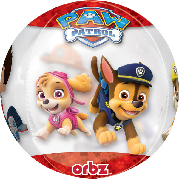 Pallone ad elio Paw Patrol 40 cm vuoto