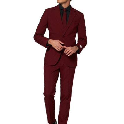 Abito rosso Bordeaux Uomo OppoSuits