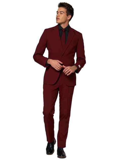 Abito rosso Bordeaux Uomo OppoSuits