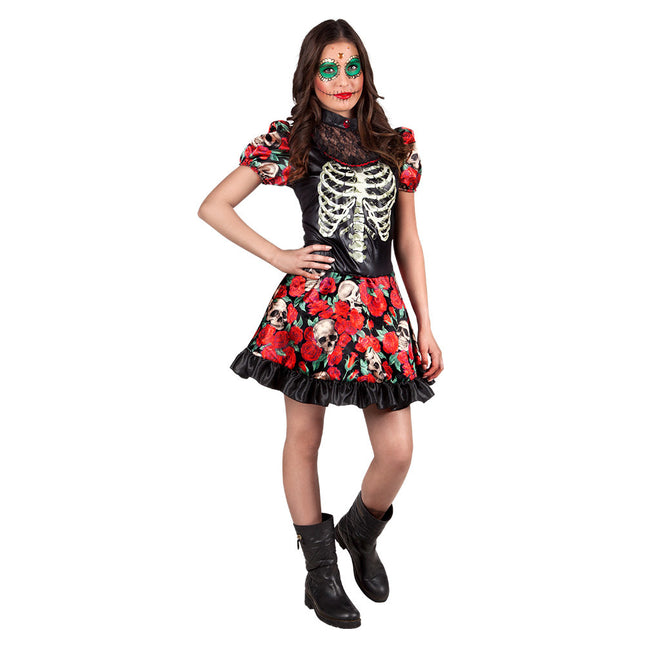 Halloween Nina Catrina Costume Teen 14/16 anni