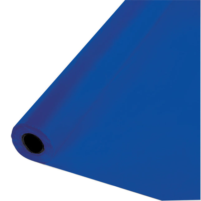 Runner da tavolo blu in plastica 30,5 m