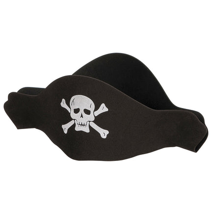 Cappello da pirata nero