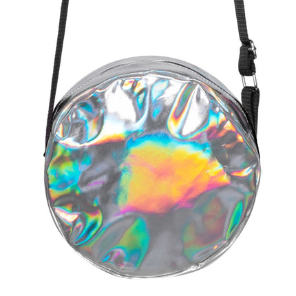 Borsa a tracolla Holographic Silver 20cm