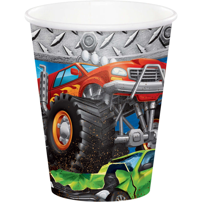 Tazze Monster Truck 256ml 8pz