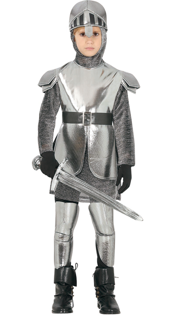 Costume da cavaliere d'argento