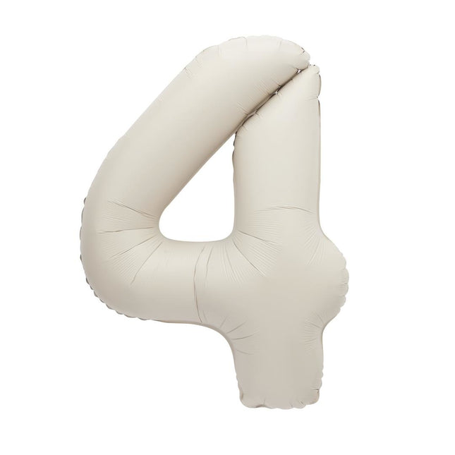 Palloncino Figura Nuda 4 Anni Opaco 86cm