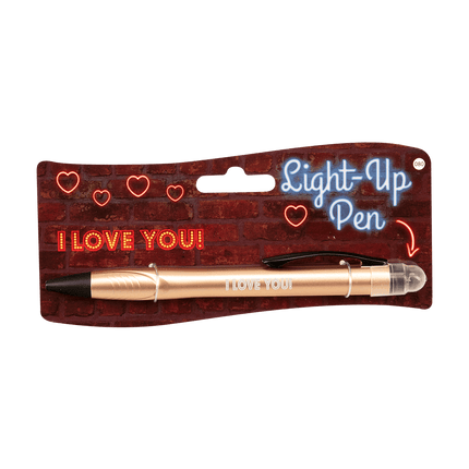 Penna luminosa I Love You 15 cm