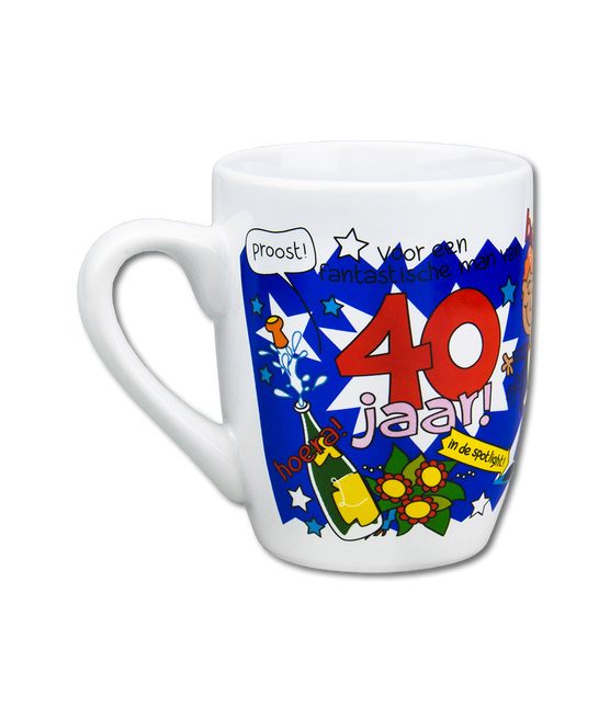 Tazza 40 Years Man 12cm