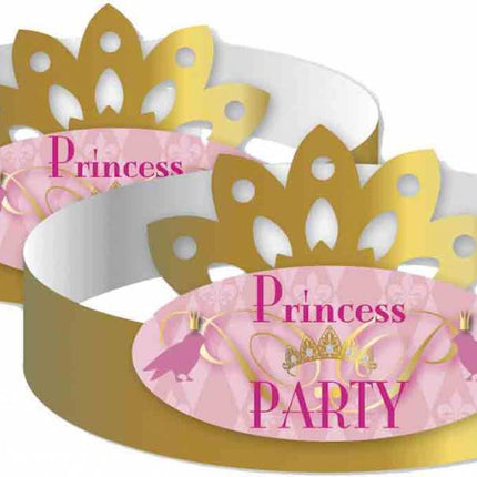 Corone Principesse Party 6 pezzi