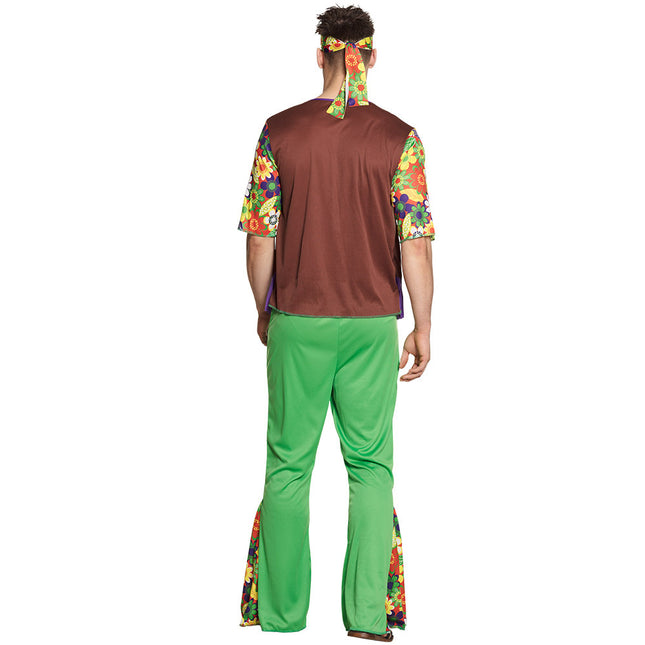 Costume Hippie Uomo Fiore