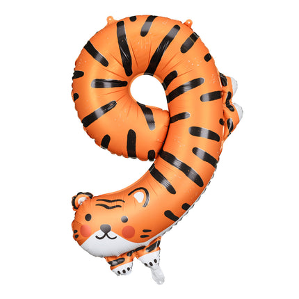 Palloncino ad elio 9 anni Tiger vuoto 76 cm