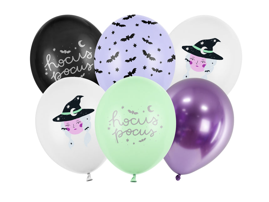 Palloncini di Halloween Hocus Pocus 30 cm 50 pezzi