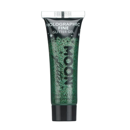 Moon Glitter Holographic Fine Glitter Gel Verde 12ml