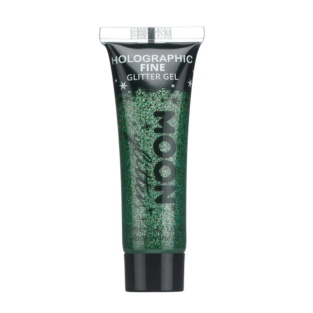 Moon Glitter Holographic Fine Glitter Gel Verde 12ml