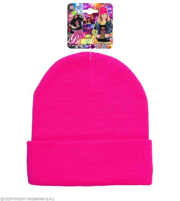 Cappello rosa neon