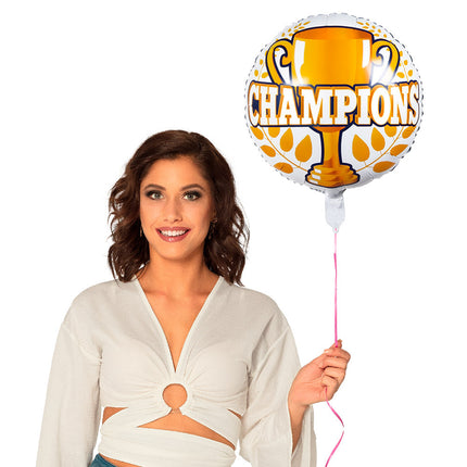 Palloncino ad elio Champions 45 cm