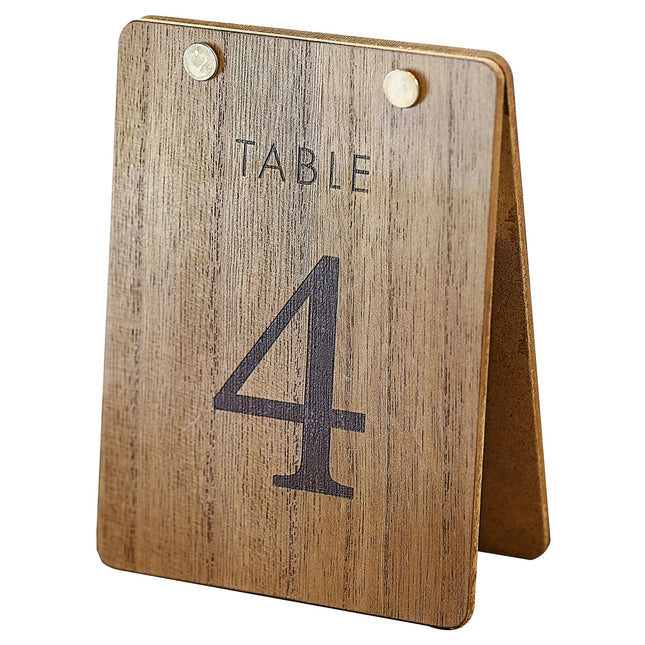 Numeri da tavolo per matrimonio 13,7 cm 12 pezzi