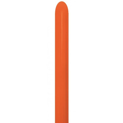 Palloncini da modellare con beccuccio arancione 5cm 152cm 50pz