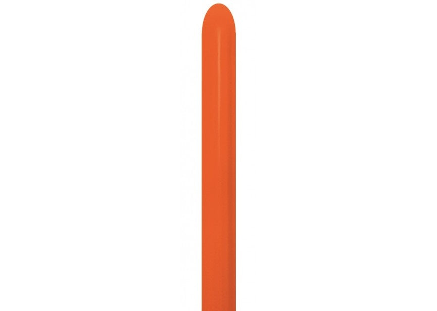 Palloncini da modellare con beccuccio arancione 5cm 152cm 50pz