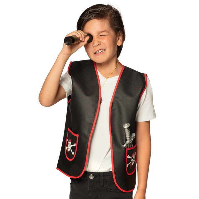 Gilet Pirata Ragazzo 4/6 anni