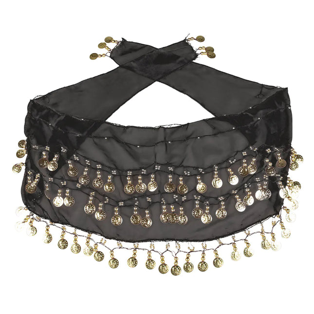 Set di accessori Black Belly Dancer 4 pezzi