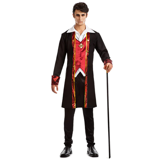 Costume di Halloween Vampiro da uomo 2 pezzi