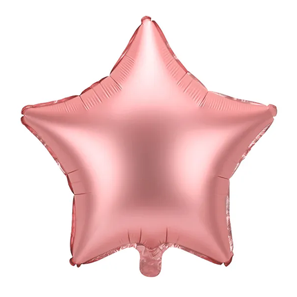 Palloncino ad elio Star Rose Gold vuoto 48 cm