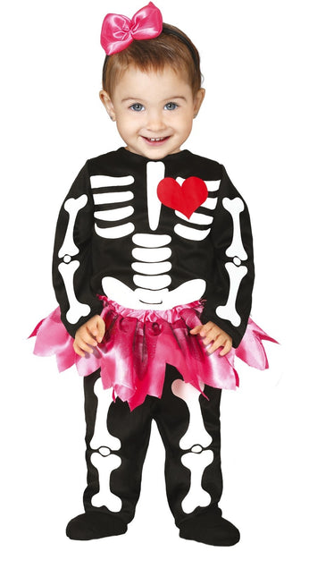 Costume di Halloween da scheletro per bambino