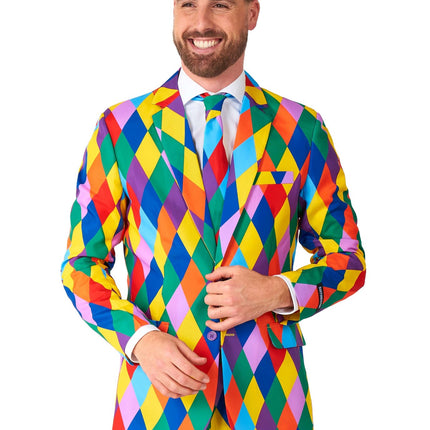 Tuta Clown Arcobaleno Uomo Suitmeister