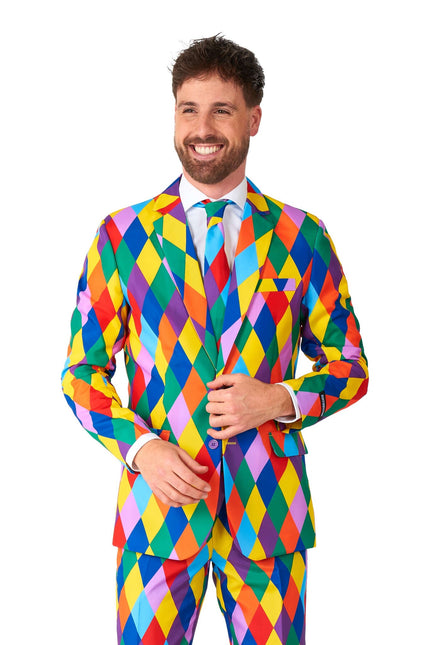 Tuta Clown Arcobaleno Uomo Suitmeister