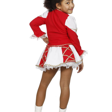 Costume da Majorette Ragazza Rossa