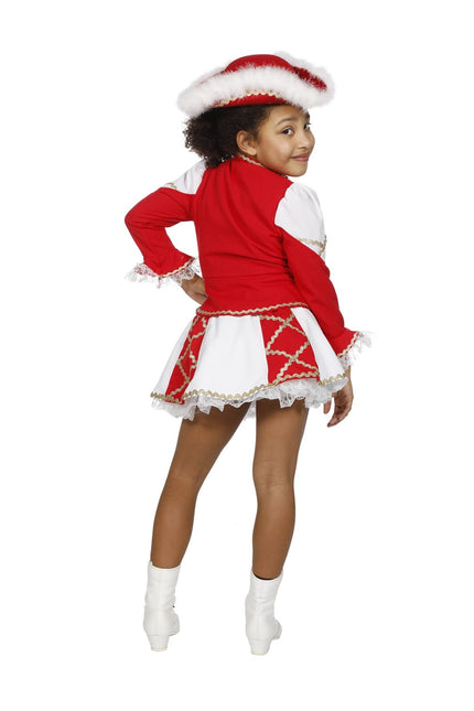 Costume da Majorette Ragazza Rossa