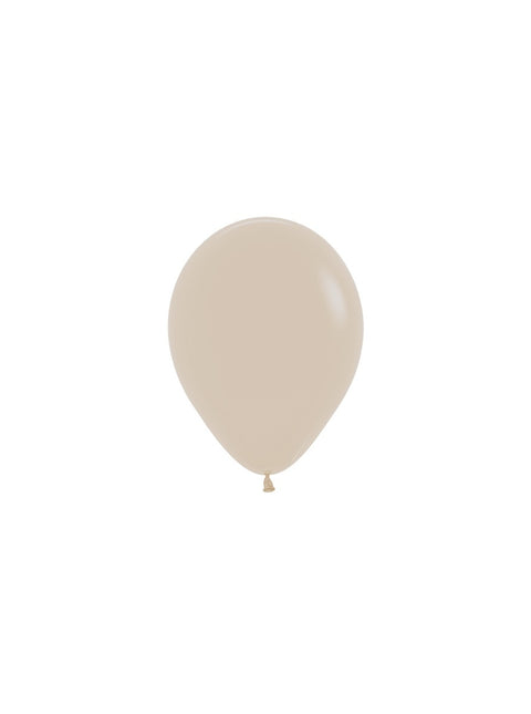 Palloncini Sabbia Bianca 12cm 50pz