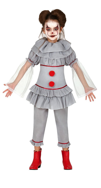 Costume di Halloween da clown assassino per bambino