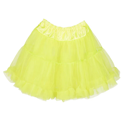 Sottoveste giallo neon