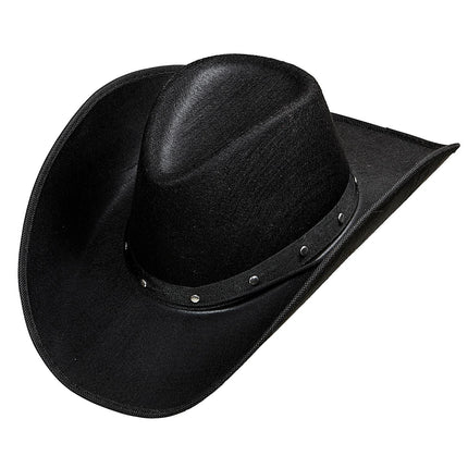 Cappello da cowboy nero