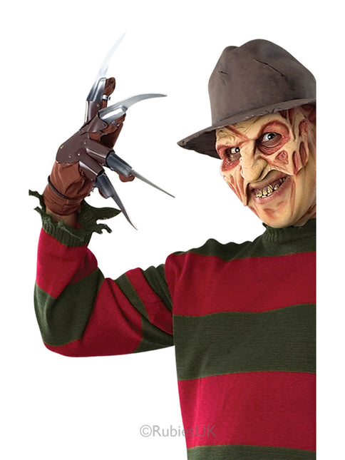 Guanto di Halloween marrone Freddy Krueger